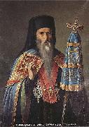 GILLIS, Nicolaes Portrait of Metropolitan Sofronie Miclescu oil on canvas